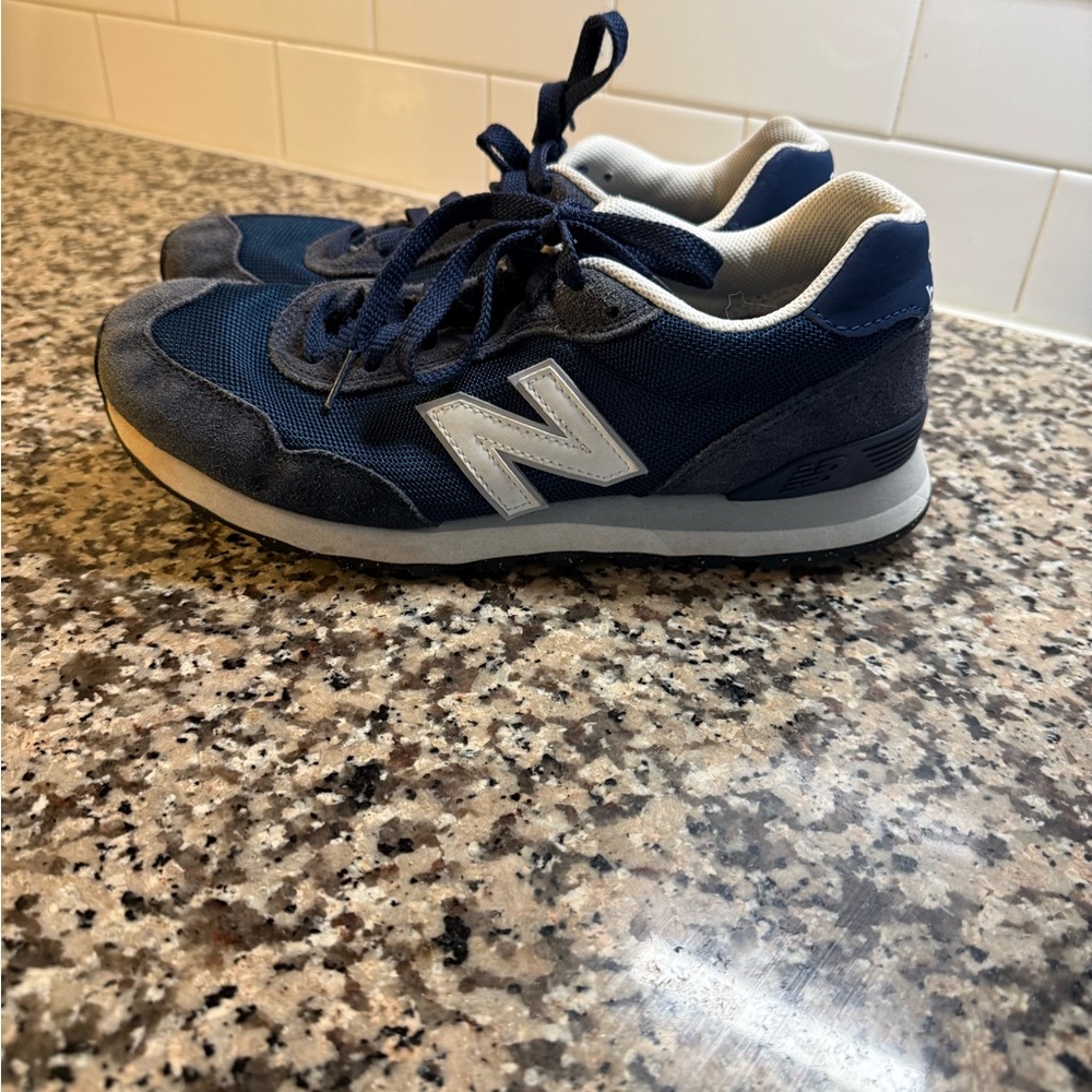 New Balance Men's Blue and Gray Sneakers - Picture 3 of 3